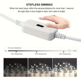 USB LED Strip Lights – DC 5V Smart Dimmer with Gesture Sensor Control